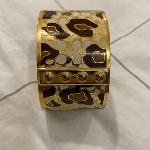 Coach Leopard Bangle